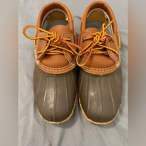 Women’s LL Bean low rubber boots
